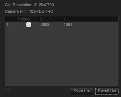 Recall List